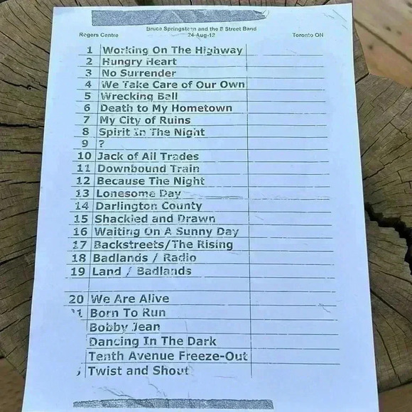 Springsteen Vintage Lot 3  items - Picture 17 of 17